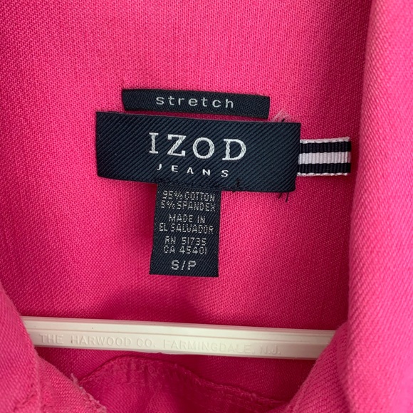Hot Pink Izod Jacket - Picture 3 of 4